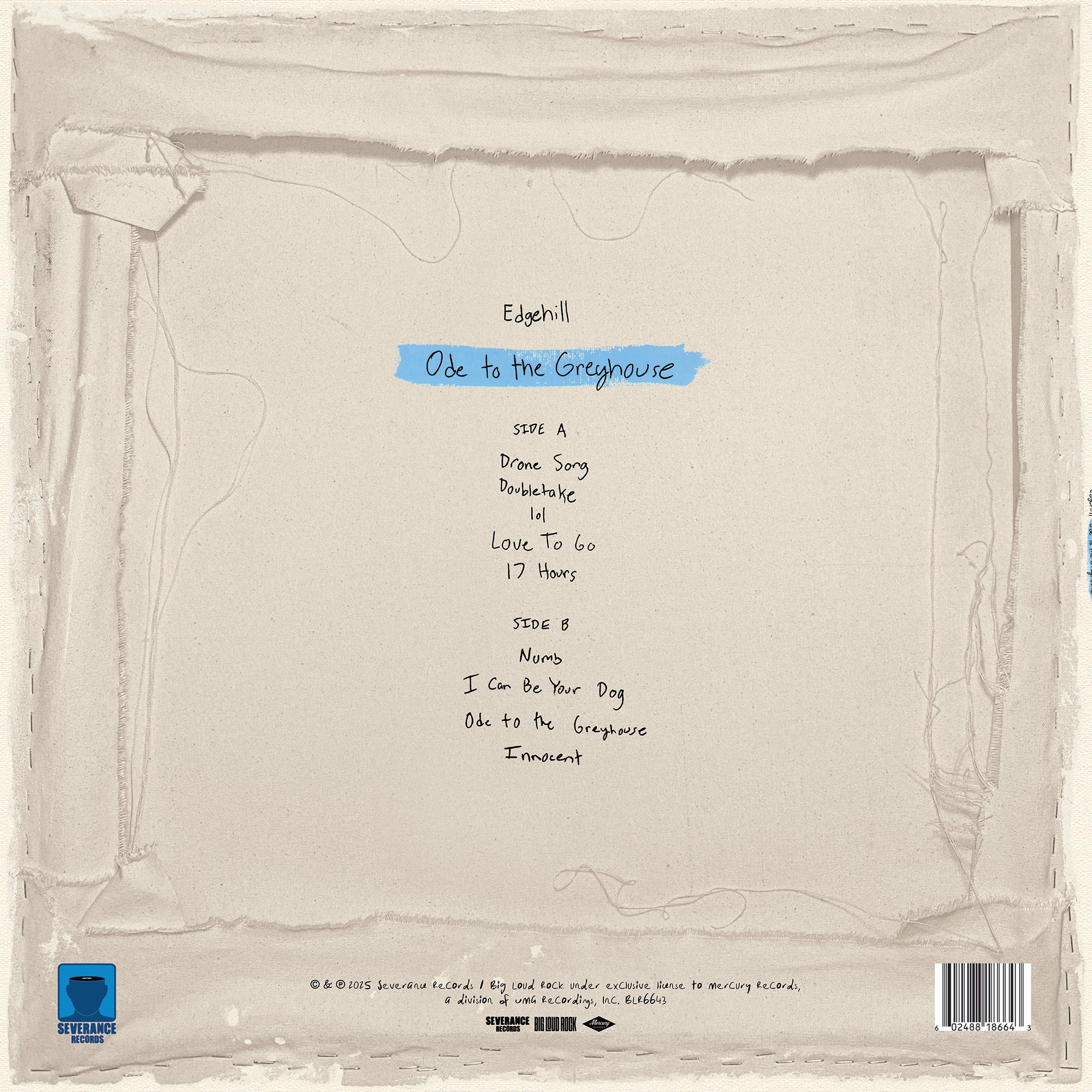 Ode to the Greyhouse Vinyl